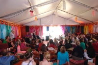 Chai Tent at Earth Festival