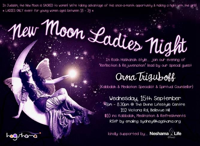 New Moon Ladies Night with Orna Triguboff